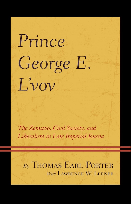 Couverture_Prince George E. L'vov