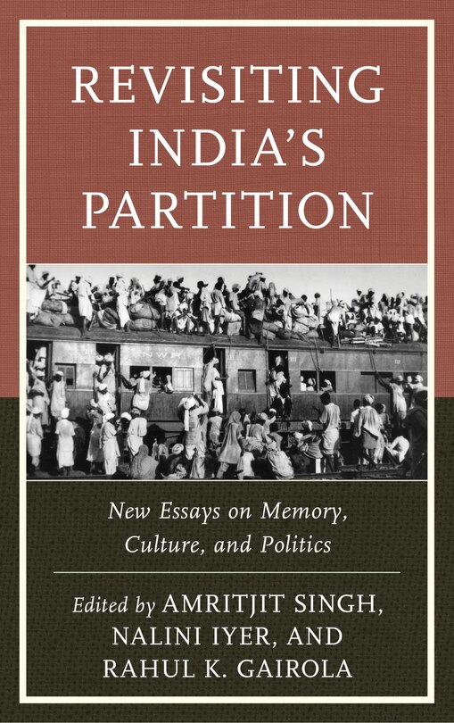 Front cover_Revisiting India's Partition