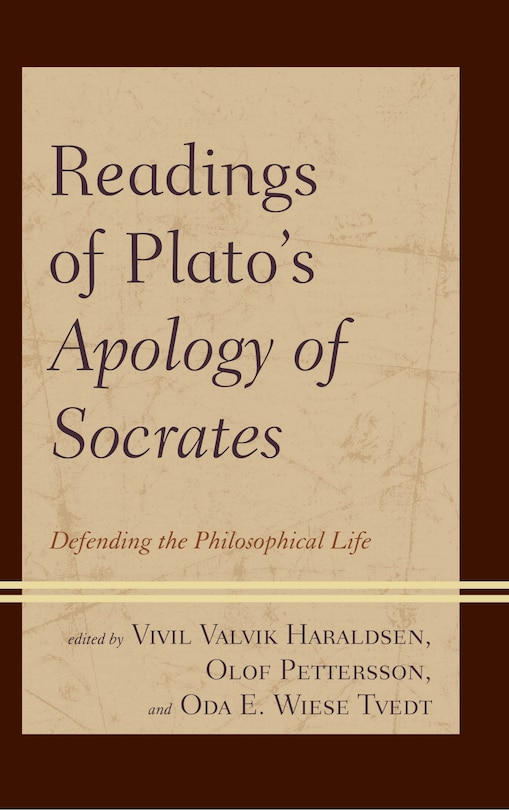 Couverture_Readings Of Plato's Apology Of Socrates