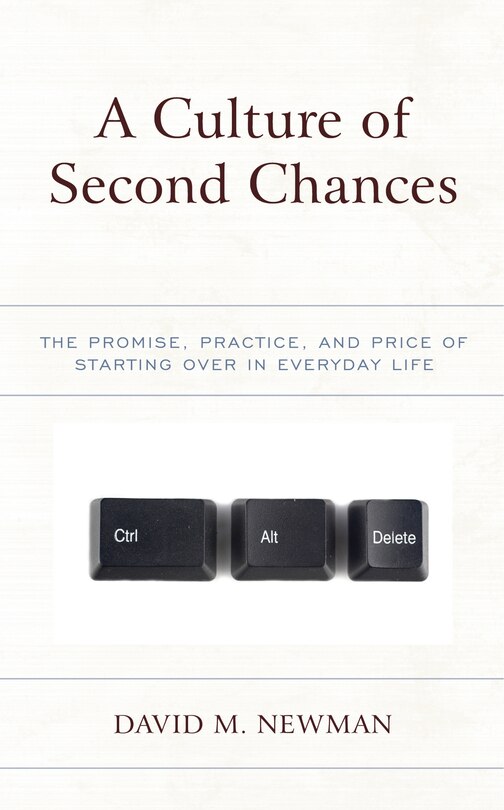 Front cover_A Culture of Second Chances