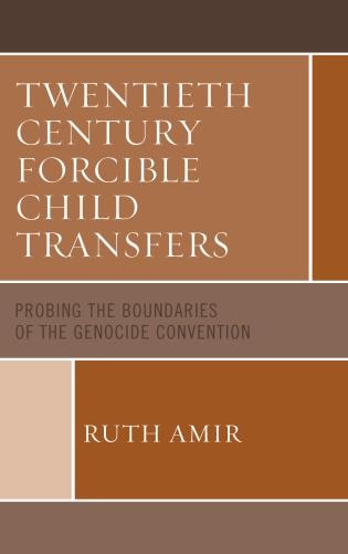 Couverture_Twentieth Century Forcible Child Transfers