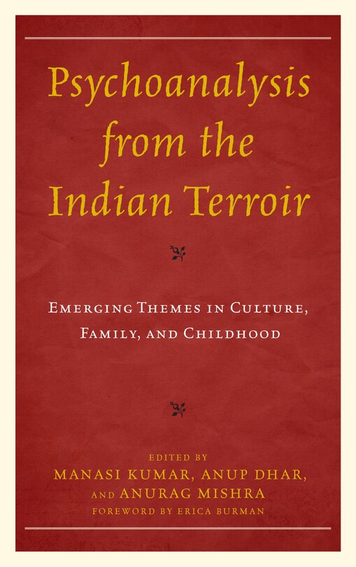 Couverture_Psychoanalysis From The Indian Terroir