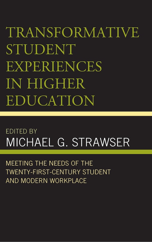 Front cover_Transformative Student Experiences in Higher Education