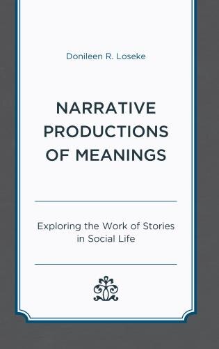 Couverture_Narrative Productions of Meanings