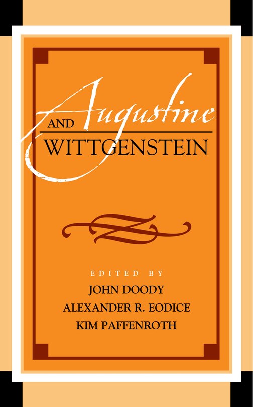 Front cover_Augustine And Wittgenstein