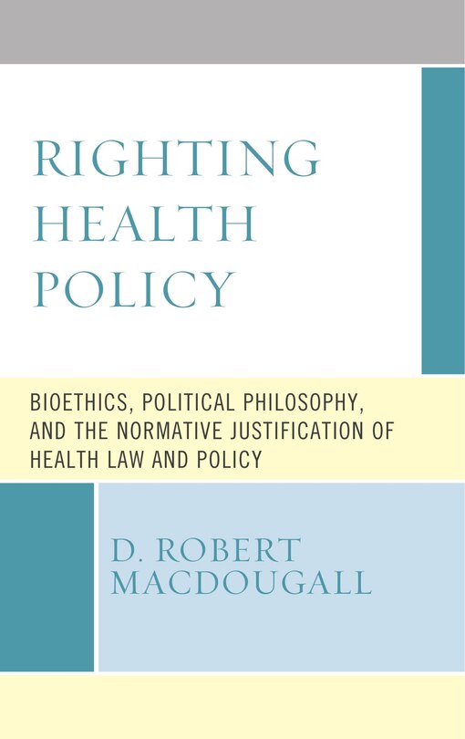 Front cover_Righting Health Policy