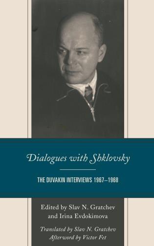 Front cover_Dialogues with Shklovsky