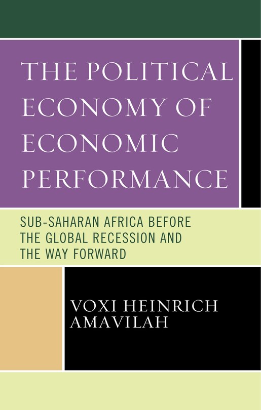 Front cover_The Political Economy of Economic Performance