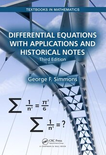 Front cover_Differential Equations With Applications And Historical Notes