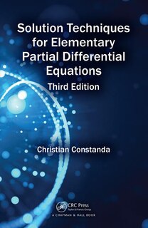 Couverture_Solution Techniques For Elementary Partial Differential Equations