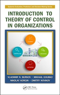 Front cover_Introduction To Theory Of Control In Organizations