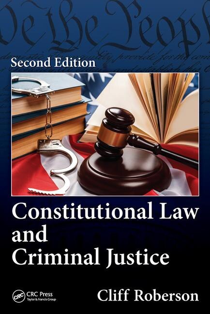 Front cover_Constitutional Law And Criminal Justice