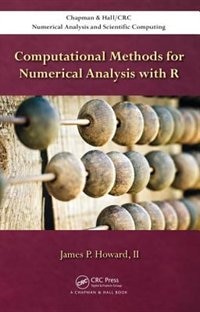 Couverture_Computational Methods For Numerical Analysis With R