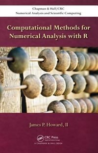 Couverture_Computational Methods For Numerical Analysis With R