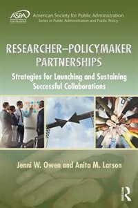 Front cover_Researcher-policymaker Partnerships