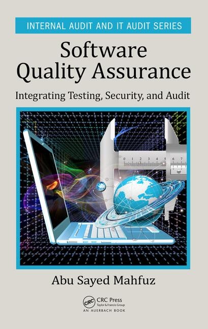 Front cover_Software Quality Assurance