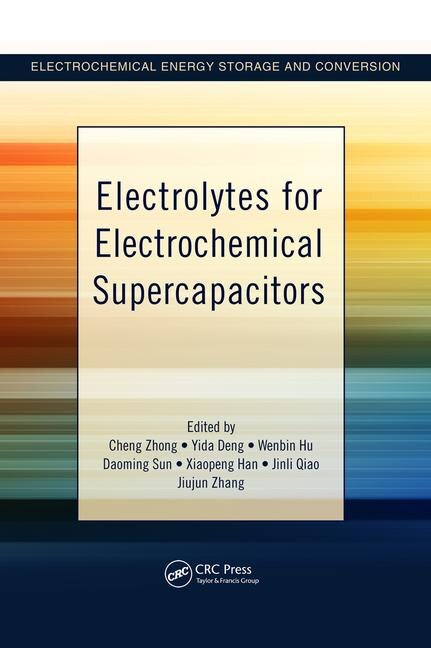 Couverture_Electrolytes For Electrochemical Supercapacitors