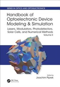 Front cover_Handbook of Optoelectronic Device Modeling and Simulation