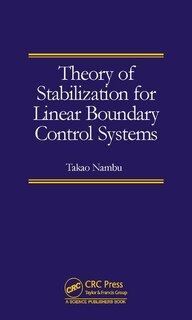 Couverture_Theory Of Stabilization For Linear Boundary Control Systems