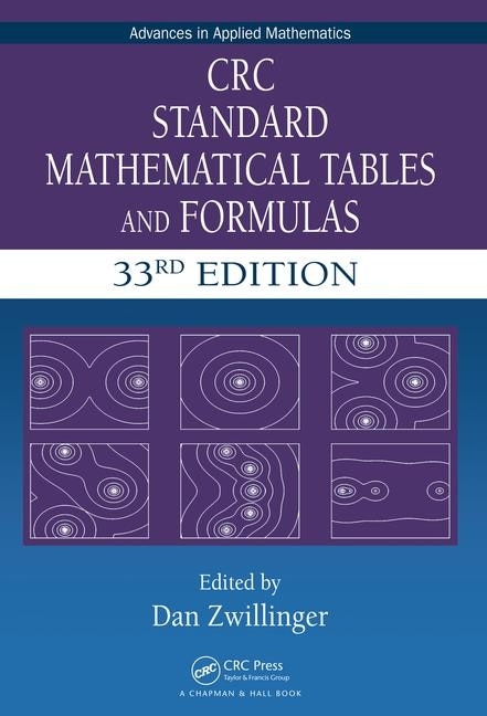 Front cover_Crc Standard Mathematical Tables And Formulas