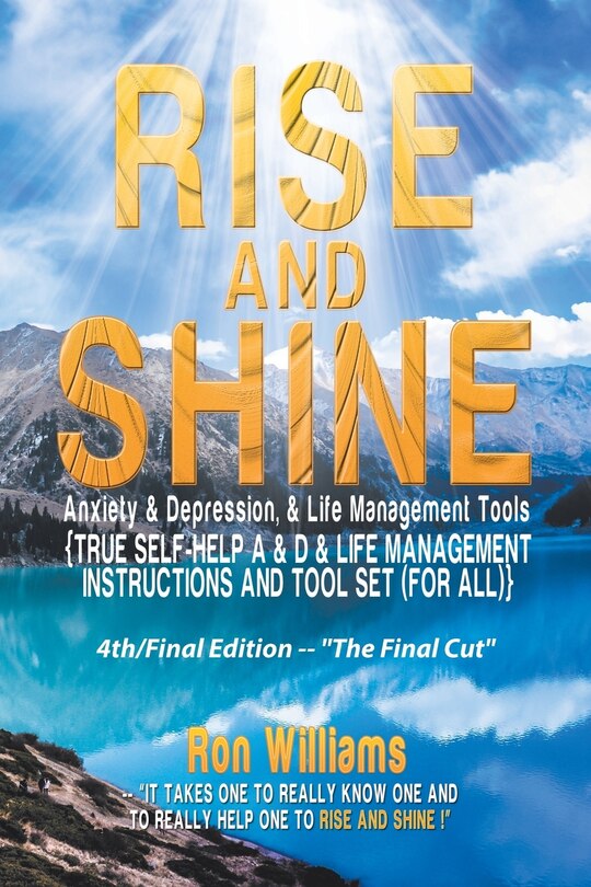 Front cover_RISE AND SHINE Anxiety & Depression, & Life Management Tools