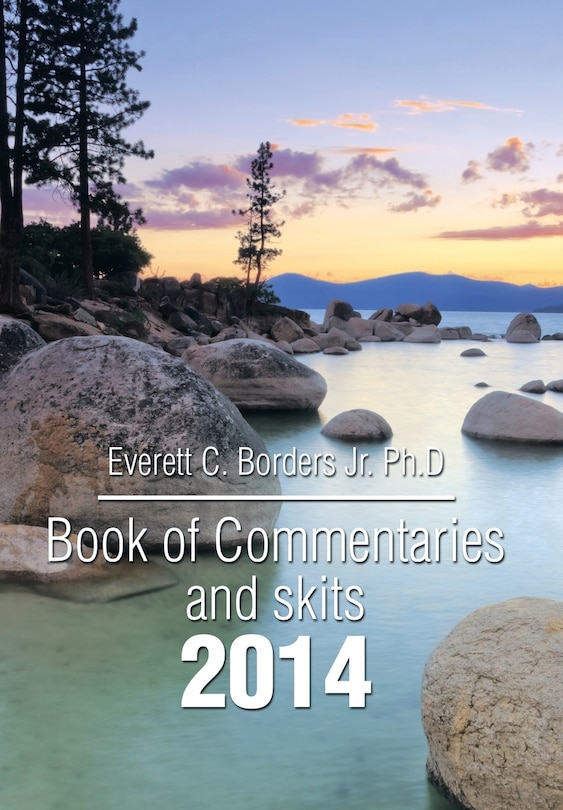 Couverture_Book of Commentaries and Skits 2014