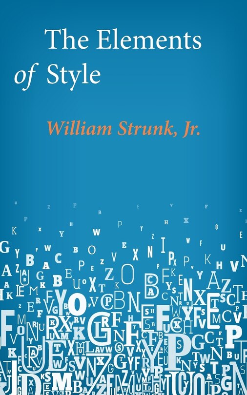 Front cover_The Elements of Style