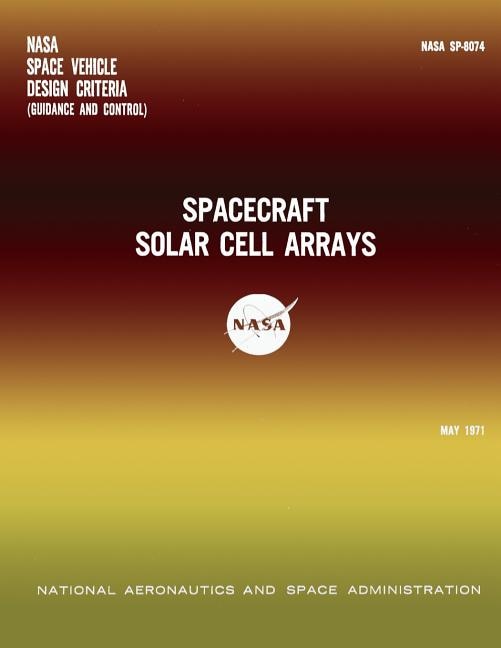 Couverture_Spacecraft Solar Cell Arrays
