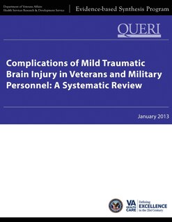 Front cover_Complications of Mild Traumatic Brain Injury in Veterans and Military Personnel