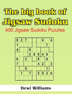 Front cover_The Big Book of Jigsaw Sudoku