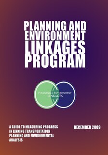 Front cover_Planning and Environment Linkages Program