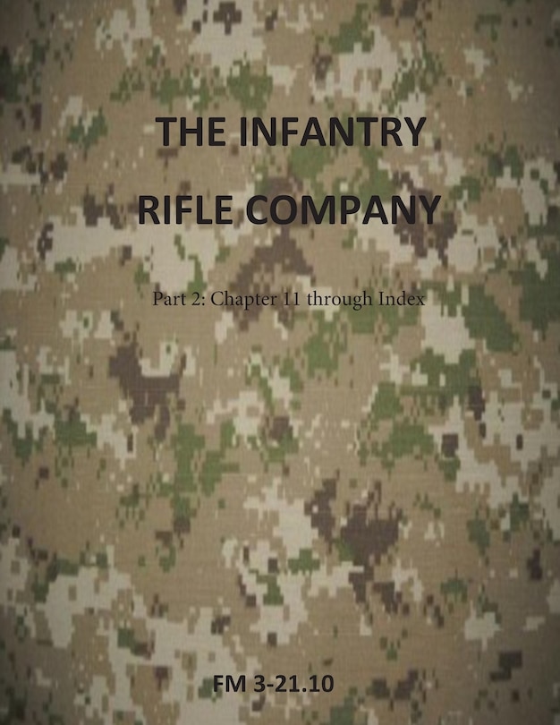 Front cover_The Infantry Rifle Company Part 2