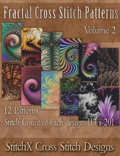 Couverture_Fractal Cross Stitch Patterns