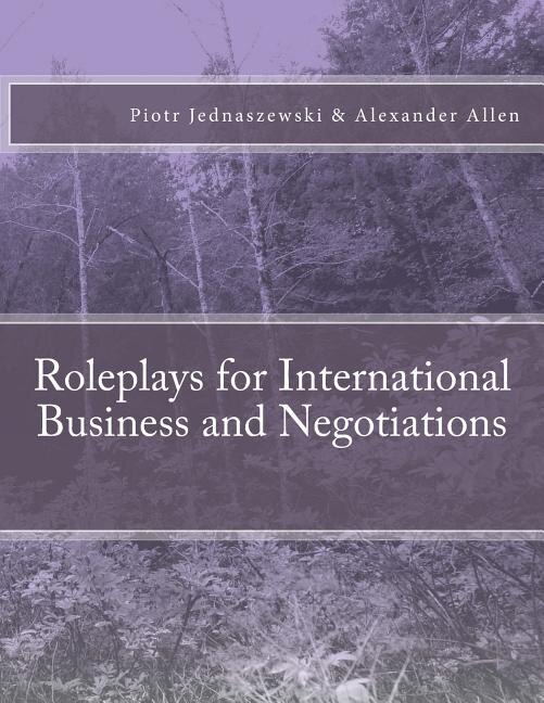 Front cover_Roleplays for International Business and Negotiations