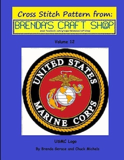 Front cover_USMC LOGO - Cross Stitch Pattern