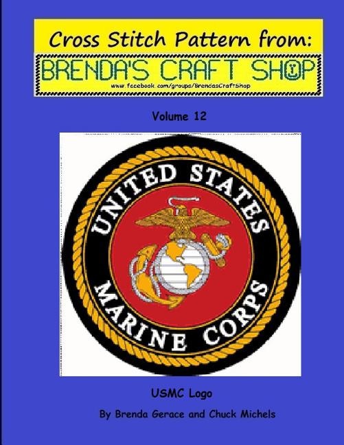 Front cover_USMC LOGO - Cross Stitch Pattern