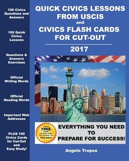 Couverture_Quick Civics Lessons from USCIS and Civics Flash Cards for Cut-Out