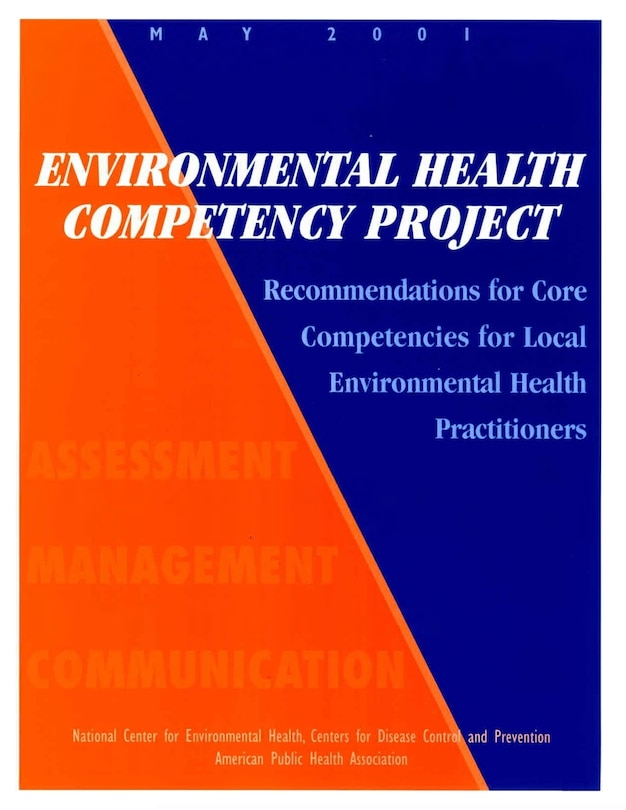 Couverture_Environmental Health Competency Project