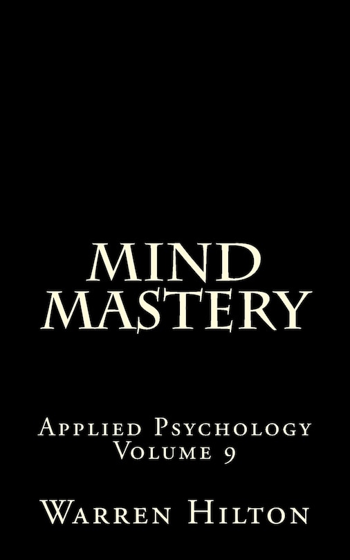Front cover_Mind Mastery