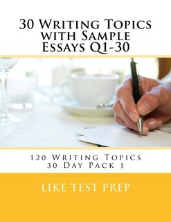 Front cover_30 Writing Topics with Sample Essays Q1-30