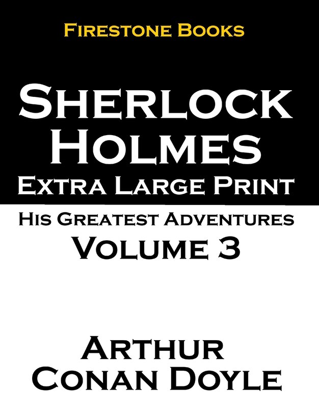 Front cover_Sherlock Holmes Extra Large Print