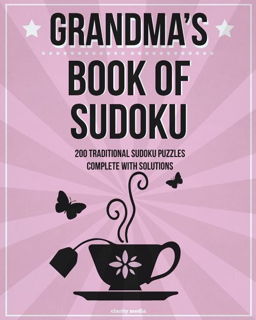Front cover_Grandma's Book of Sudoku