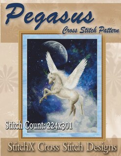 Front cover_Pegasus Cross Stitch Pattern