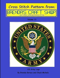 Front cover_US Army Logo - Cross Stitch Pattern
