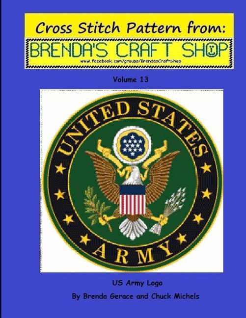 Front cover_US Army Logo - Cross Stitch Pattern
