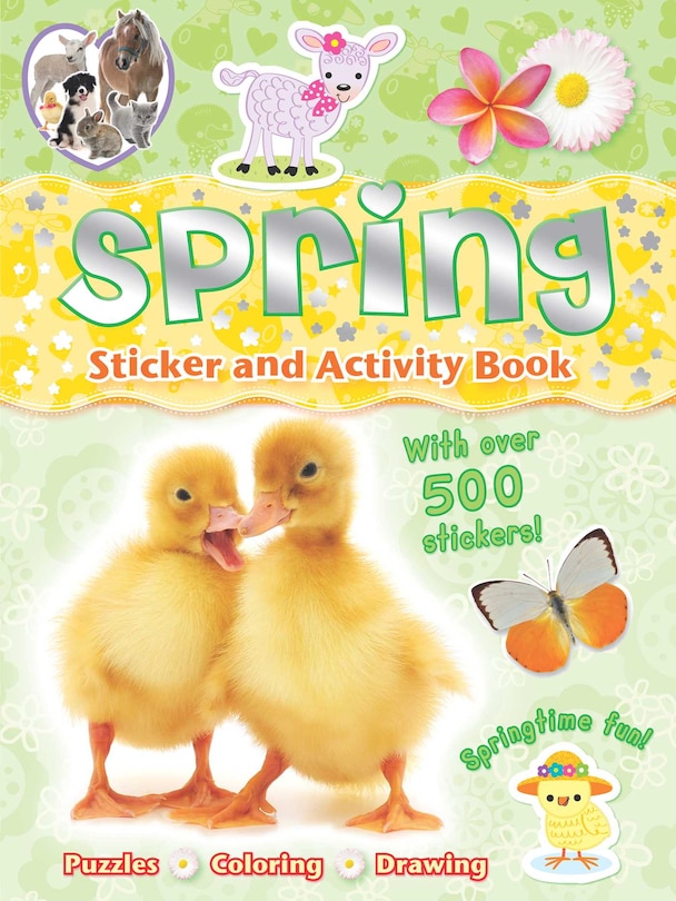 Front cover_Spring Sticker and Activity Book