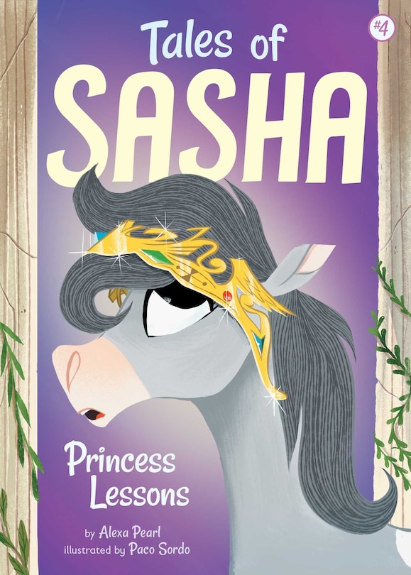 Front cover_Tales of Sasha 4: Princess Lessons