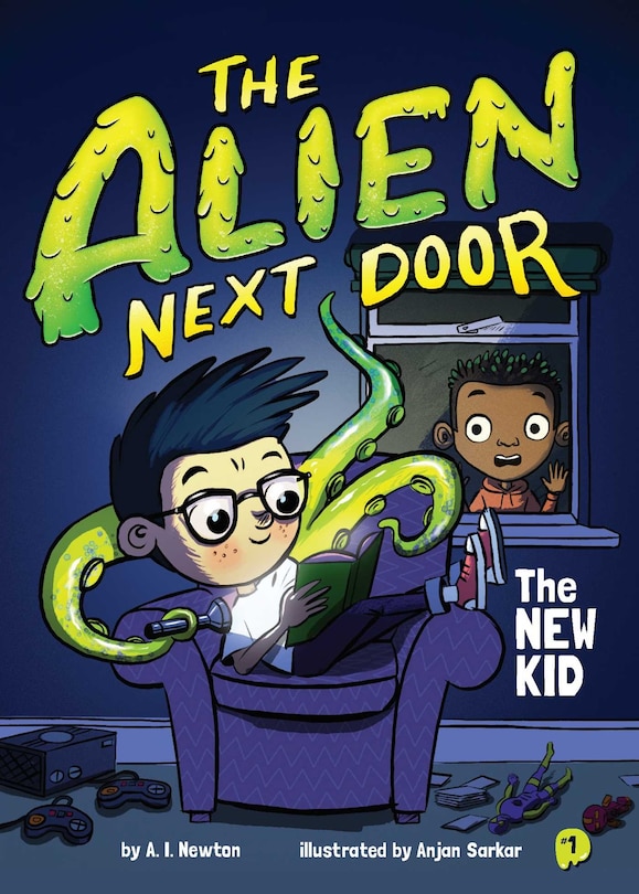 Front cover_The Alien Next Door 1: The New Kid