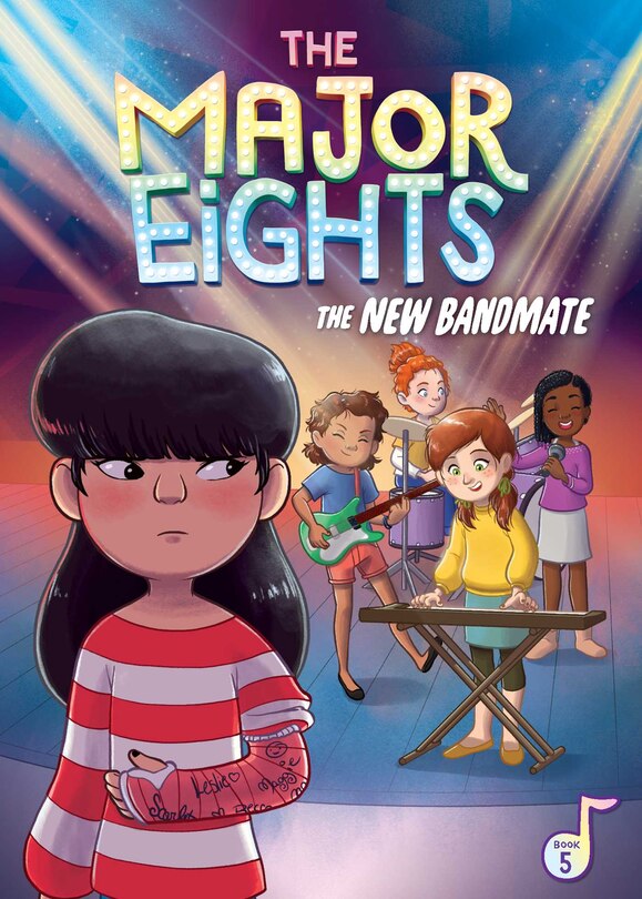 Couverture_The Major Eights 5: The New Bandmate