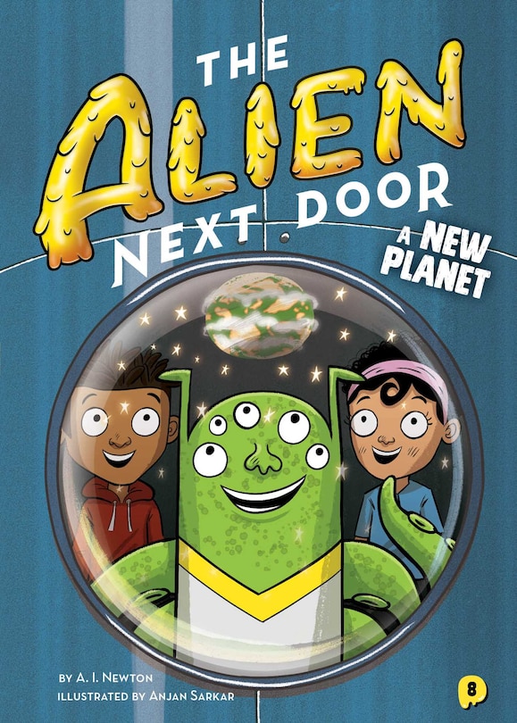 Front cover_The Alien Next Door 8: A New Planet